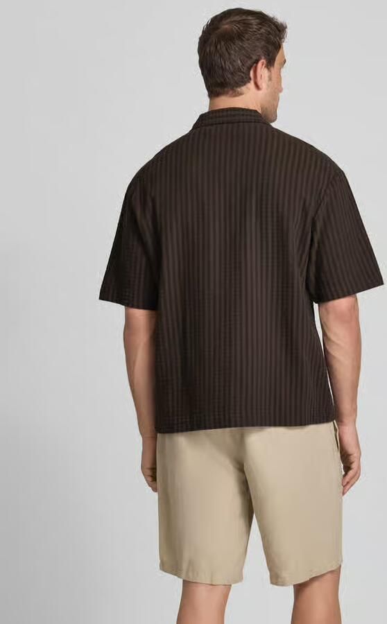 Edwin Regular fit vrijetijdsoverhemd met 1 2-mouwen model 'SAGA'