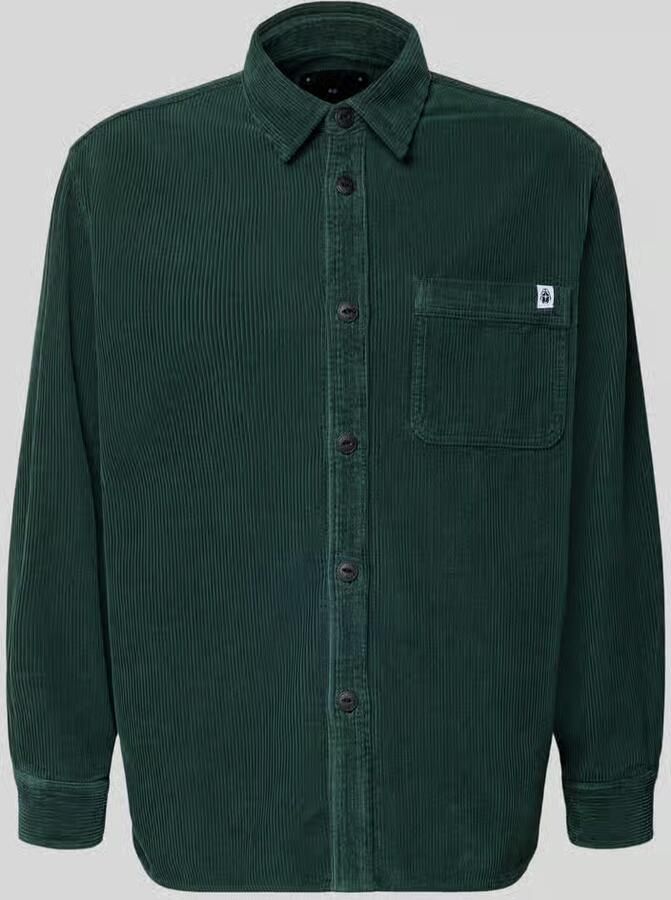Edwin Regular fit vrijetijdsoverhemd van corduroy met kentkraag model 'ANDER' - Foto 2
