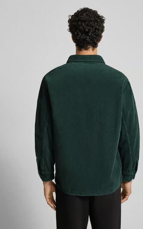 Edwin Regular fit vrijetijdsoverhemd van corduroy met kentkraag model 'ANDER'