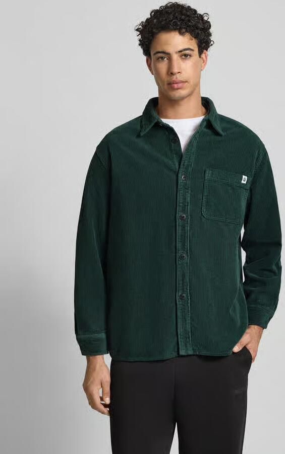 Edwin Regular fit vrijetijdsoverhemd van corduroy met kentkraag model 'ANDER' - Foto 4