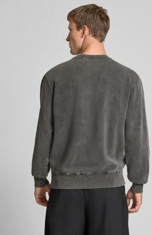 Edwin Relaxed fit sweatshirt met statementstitching model 'Axiom'