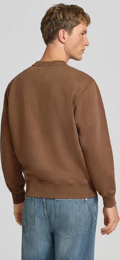Edwin Sweatshirt van puur katoen met borduursel model 'Axiom' - Foto 3