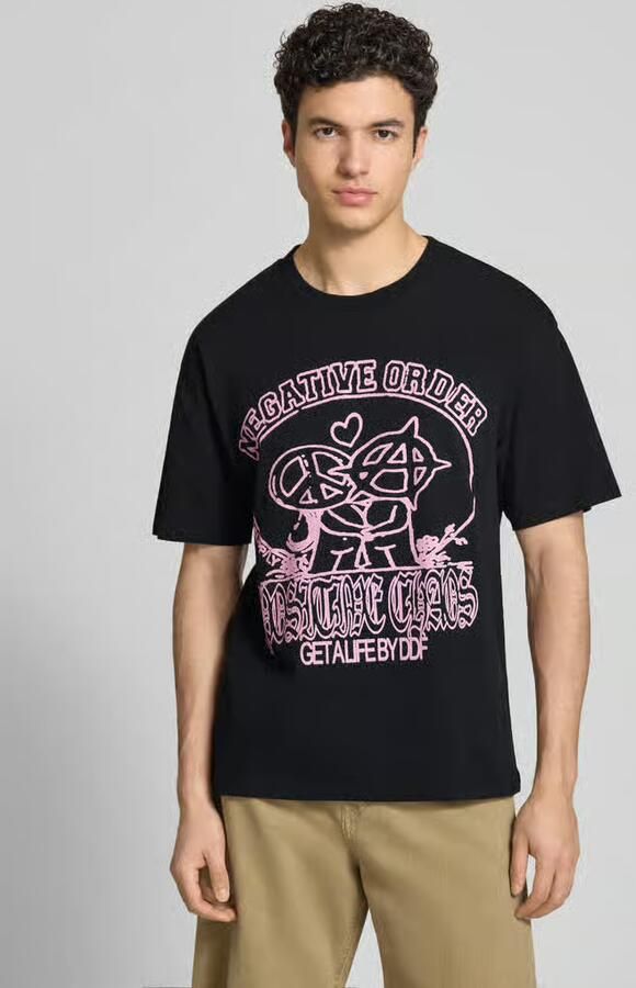 Edwin T-shirt met motiefprint model 'POSITIVE CHAOS' - Foto 2