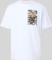Edwin T-shirt met print model 'HATTY MAN'