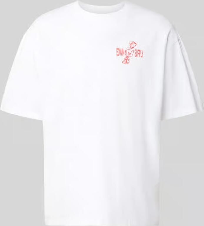 Edwin T-shirt met print op de achterkant model 'SORRY TOKYO' - Foto 2