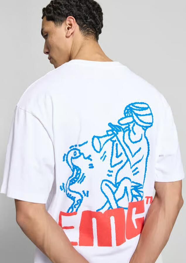 Edwin T-shirt van Katoen Model 'CHARMER'