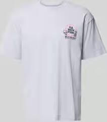 Edwin T-shirt van katoen Model 'RAMEN PINK'