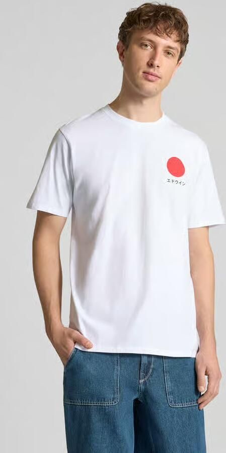Edwin T-shirt van pure Katoen Model 'JAPANESE SUN' - Foto 4