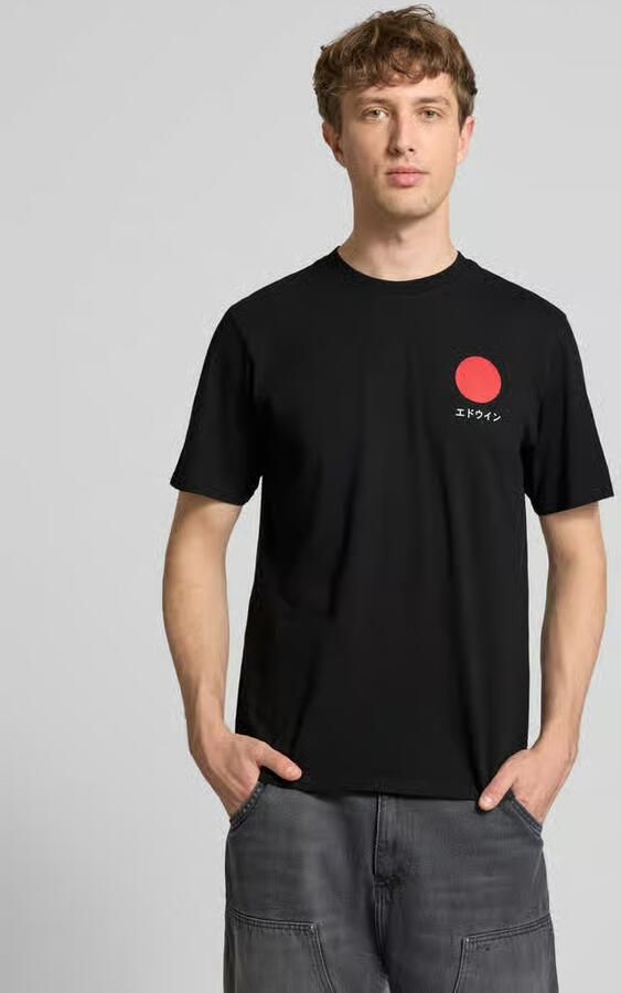 Edwin T-shirt van pure Katoen Model 'JAPANESE SUN' - Foto 4