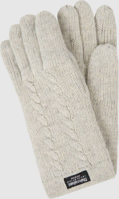 EEM Handschoenen met labeldetail