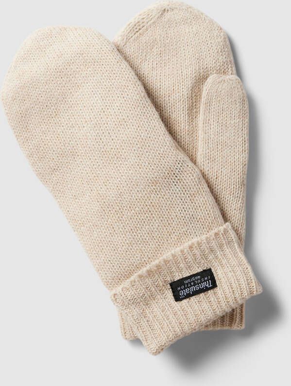 EEM Handschoenen van wol met brede omslag