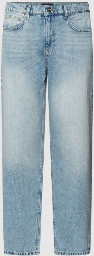EIGHTYFIVE Baggy fit jeans met labeldetails