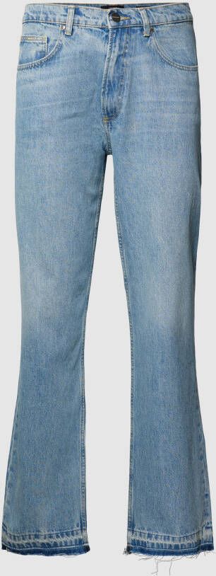 EightyFive Open Hem Jeans Spijkerbroeken Heren light sand blue maat: 29 beschikbare maaten:29 32 33 34 36