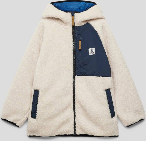 Element Sherpa jacket met capuchon model 'WOLFE'