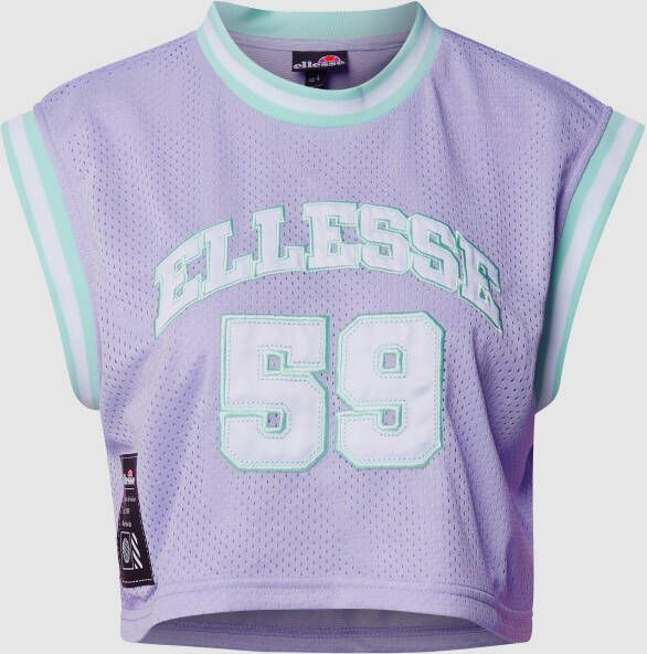 Ellesse Crop top van mesh