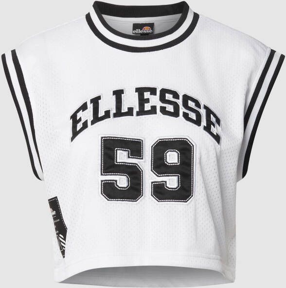 Ellesse Crop top van mesh
