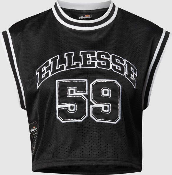 Ellesse Crop top van mesh