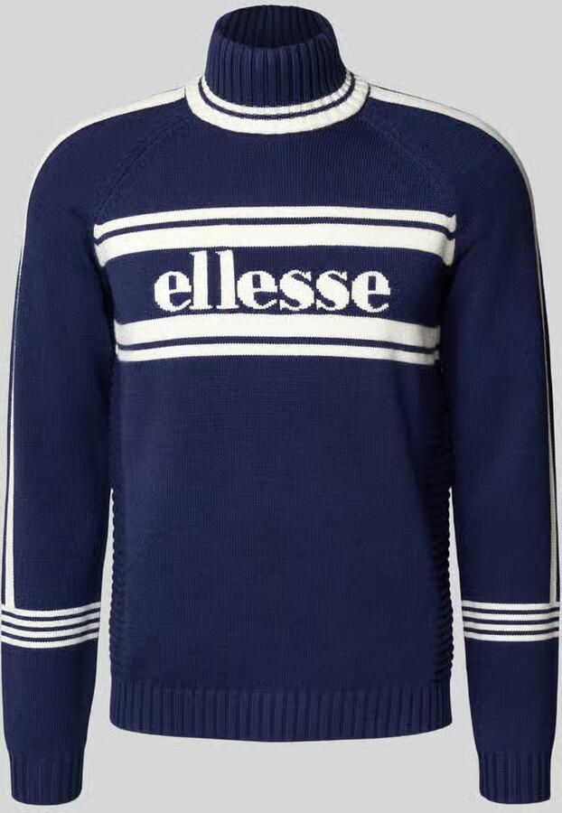 Ellesse Gebreide pullover met opstaande kraag model 'PELLINI' - Foto 2