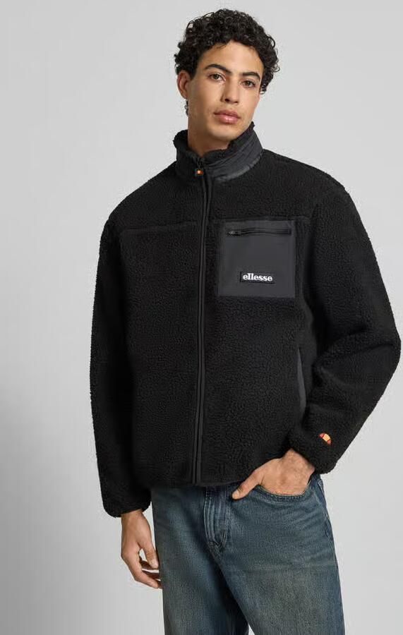 Ellesse Fleecejack met opstaande kraag - Foto 2