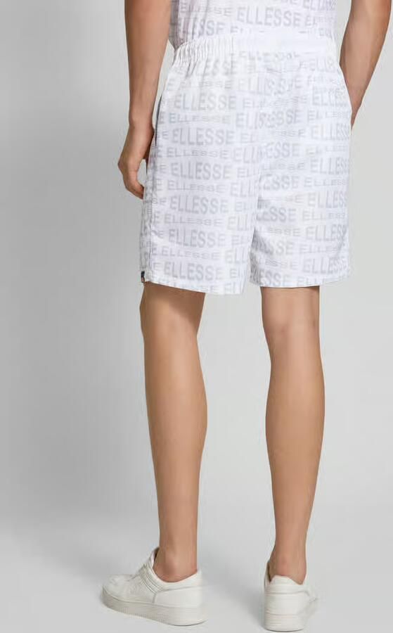 Ellesse Korte regular fit broek met tunnelkoord model 'DiSTORTA'