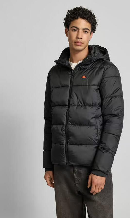 Ellesse Regular fit gewatteerd jack met logostitching model 'Paddero' - Foto 3