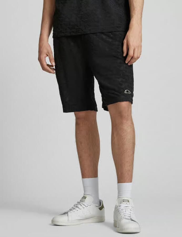 Ellesse Regular fit korte broek met structuurmotief model 'VIZZANO' - Foto 3