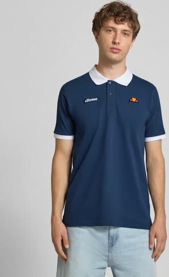 Ellesse regular fit poloshirt met label-stitchings - Foto 4