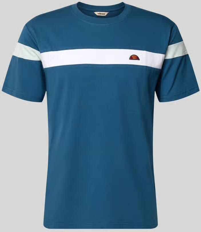 Ellesse regular fit T-shirt met logodetail model 'Caserio' - Foto 2