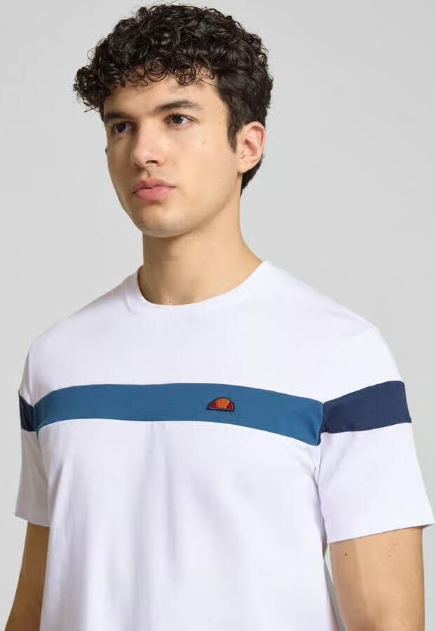 Ellesse regular fit T-shirt met logodetail model 'Caserio'