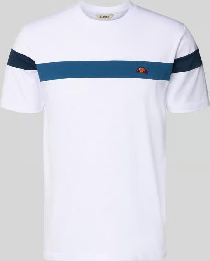 Ellesse regular fit T-shirt met logodetail model 'Caserio' - Foto 2
