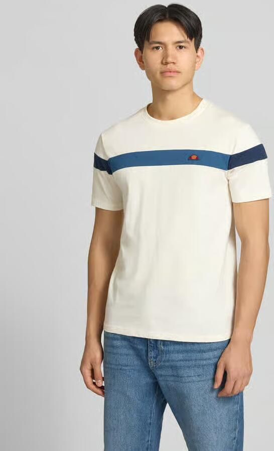 Ellesse regular fit T-shirt met logodetail model 'Caserio' - Foto 4