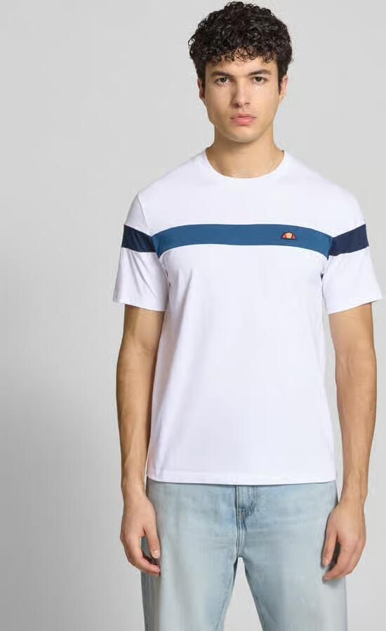 Ellesse regular fit T-shirt met logodetail model 'Caserio' - Foto 4