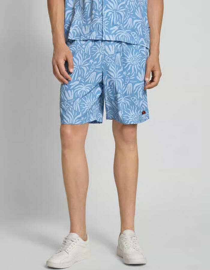 Ellesse Relaxed fit korte broek met logobadge model 'SCORCHANO' - Foto 2