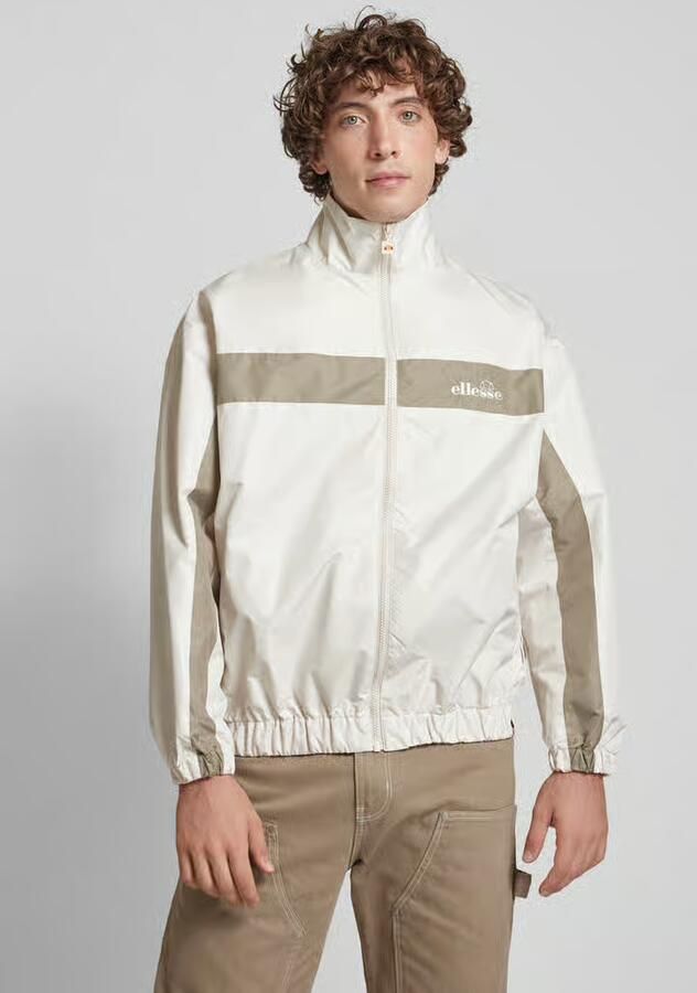 Ellesse Sweatjack met labelstitching model 'ROSSI' - Foto 4