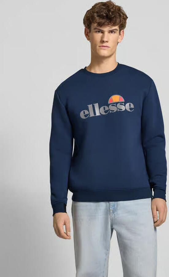 Ellesse Sweatshirt met labelprint model 'CORVARO' - Foto 2