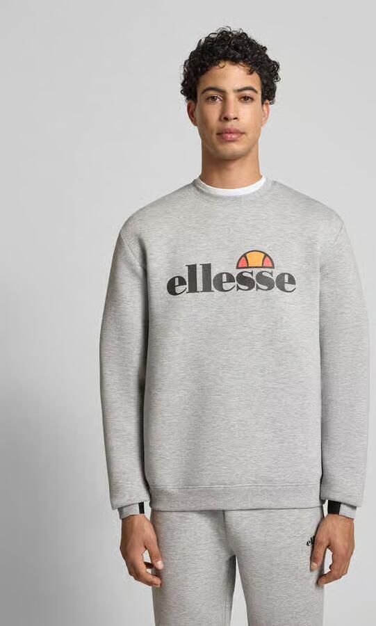 Ellesse Sweatshirt met labelprint model 'CORVARO' - Foto 6