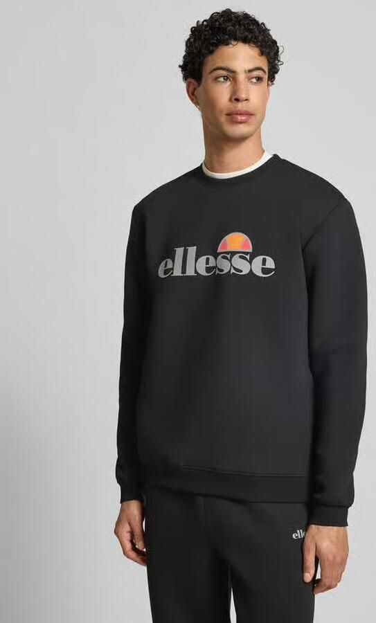 Ellesse Sweatshirt met labelprint model 'CORVARO' - Foto 5