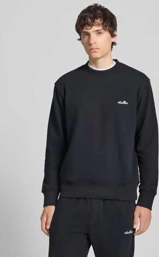 Ellesse Sweatshirt met ronde hals en label-stitching - Foto 3