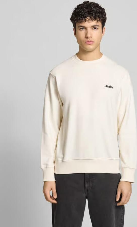 Ellesse Sweatshirt met ronde hals en label-stitching - Foto 3