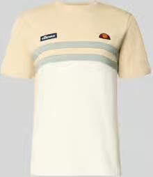 Ellesse T-shirt met label-stitchings en ronde halsuitsnijding
