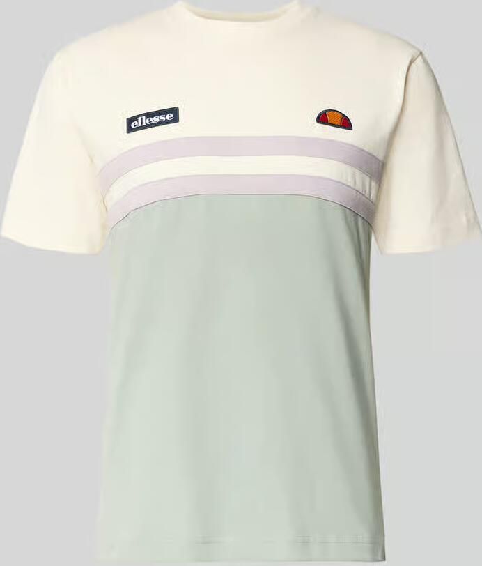Ellesse T-shirt met label-stitchings en ronde halsuitsnijding - Foto 2