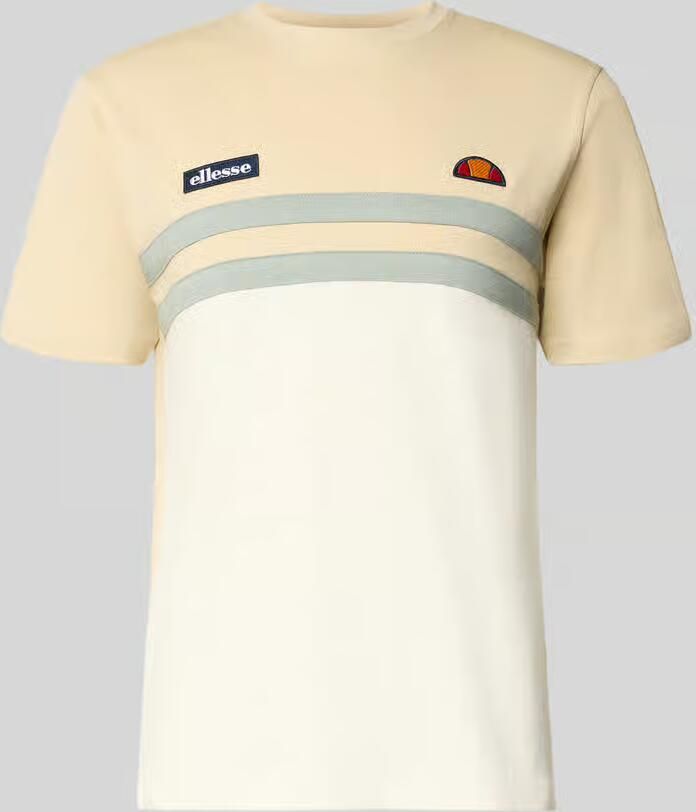 Ellesse T-shirt met label-stitchings en ronde halsuitsnijding - Foto 2