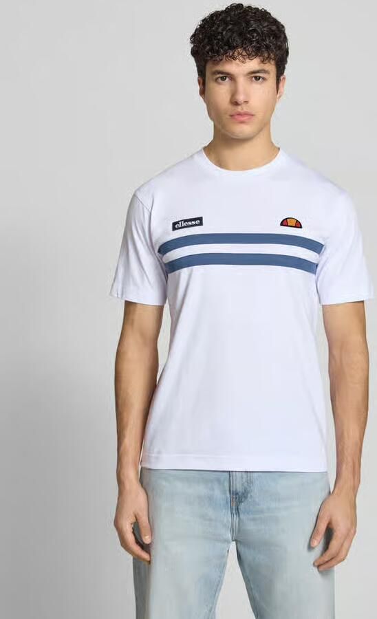 Ellesse T-shirt met label-stitchings model 'VENIRE' - Foto 4
