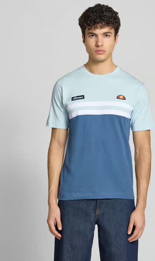 Ellesse T-shirt met label-stitchings model 'VENIRE' - Foto 4