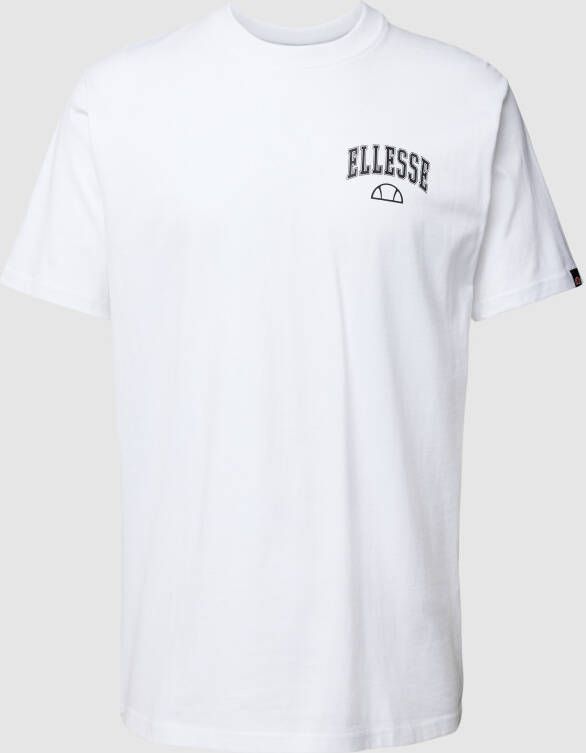 Ellesse T-shirt met labelprint model 'Blane'