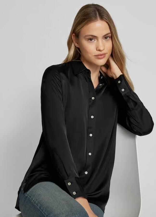 Emily Van den Bergh Blouse met tuniekkraag