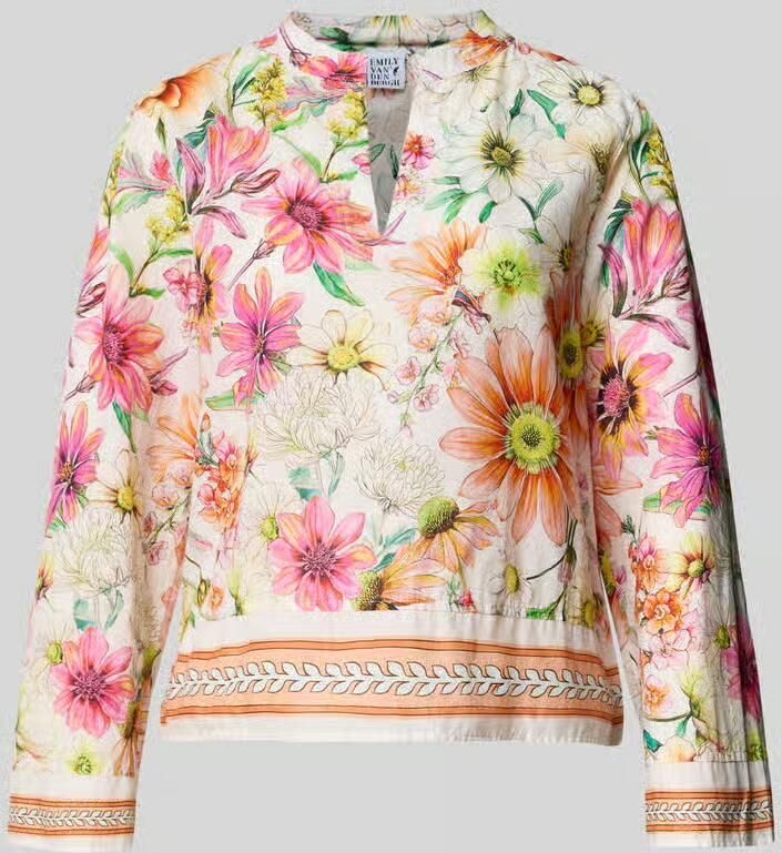 Emily Van den Bergh Blouse met tuniekkraag - Foto 2