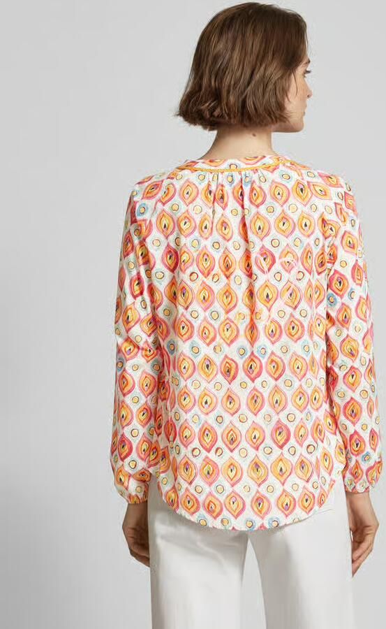 Emily Van den Bergh Blouseshirt met druppelvormige hals