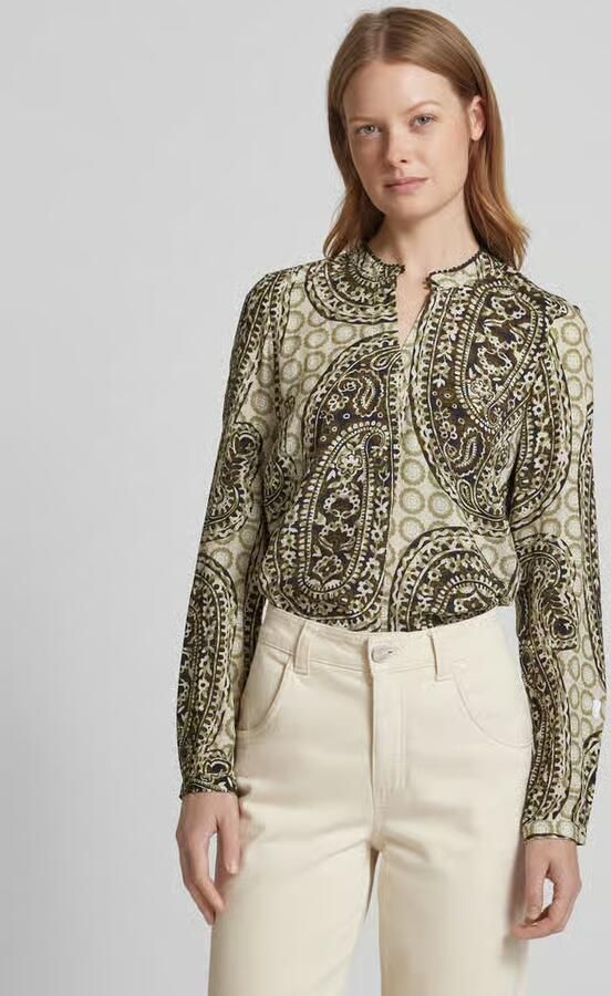 Emily Van den Bergh Blouseshirt met V-hals - Foto 4