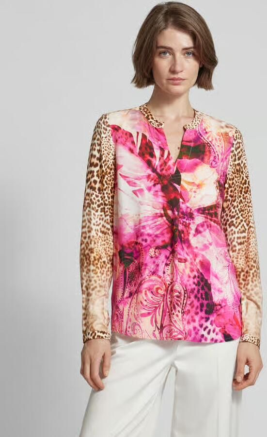 Emily Van den Bergh Blouseshirt met V-hals - Foto 2